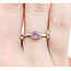 Ring Tacori .08ctw Round Diamonds .47ct Pink Tourmaline 950pt Sz6.5 124040190