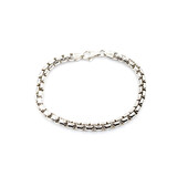  Bracelet Sterling Silver Box Link 7" 5.5mm 124053900