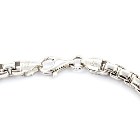 Bracelet Sterling Silver Box Link 7" 5.5mm 124053900