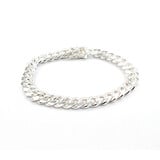  Bracelet Sterling Silver Cuban Link 8" 9mm 124053908