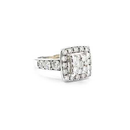 Ring 1.00ctw Diamonds 14kw Sz8 121070255