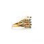 Ring Cocktail .20ctw Round Diamonds 8mm Pearls 14ky Sz7 221090037