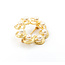 Brooch Circle (8)4mm Akoya Pearls 14ky 25mm 223010055
