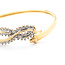 Bracelet Cocktail Twist .50ctw Round Diamonds 14ky 7.5" 12mm 224063001
