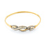 Bracelet Cocktail Twist .50ctw Round Diamonds 14ky 7.5" 12mm 224063001