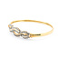 Bracelet Cocktail Twist .50ctw Round Diamonds 14ky 7.5" 12mm 224063001