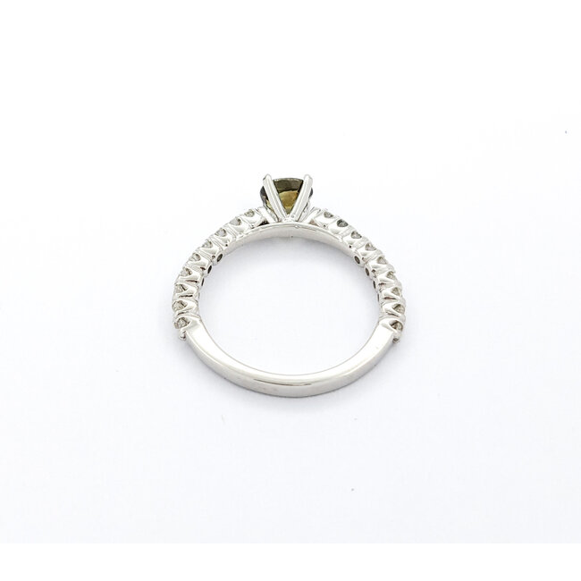 Ring .59ctw Round Diamonds .62ct Alexandrite GIA: 2239260855 950pt sz7.75 124040181