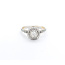 Ring Double Halo .50ctw Round Diamonds 14kw sz7 124060301