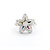 Ring Vintage Mid-Century Eastern Star .25ctw Round Diamonds Multi-Tappered Gemstones 14kw sz5.5 124060764