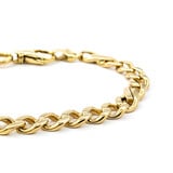  Bracelet 14ky Bar Link Curb 9" 8.5mm 224063503
