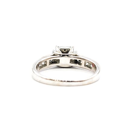 Ring Engagement Cocktail Center .60ctw Round Diamonds 14kw sz8 224060304