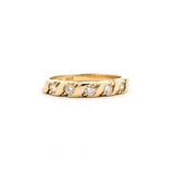  Ring 5 Stone .25ctw Round Diamonds "S" Style 14ky sz6.5 224060002