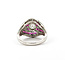 Ring Vintage Mid-Century 1.67ctw Euro Cut & Single Cut Diamonds .75ctw Ruby 950pt sz7.5 124060757