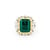 Ring 1.16ctw Round Diamonds 5.40ct Emerald 18kw sz6.5 224060179