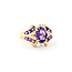 Ring .02ctw Round Diamonds 1.30ctw Amethyst 14ky sz6.5 224060195