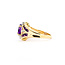 Ring .02ctw Round Diamonds 1.30ctw Amethyst 14ky sz6.5 224060195