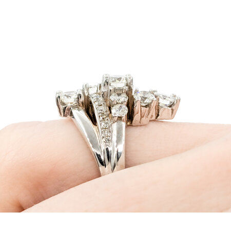 Ring 2.30ctw Round Diamonds 14kw sz5.5 224060011