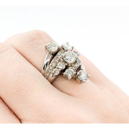 Ring 2.30ctw Round Diamonds 14kw sz5.5 224060011