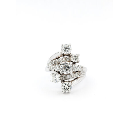 Ring 2.30ctw Round Diamonds 14kw sz5.5 224060011