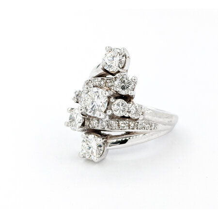 Ring 2.30ctw Round Diamonds 14kw sz5.5 224060011