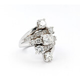  Ring 2.30ctw Round Diamonds 14kw sz5.5 224060011