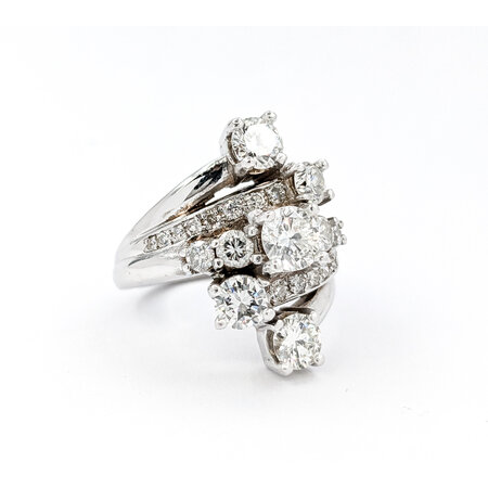 Ring 2.30ctw Round Diamonds 14kw sz5.5 224060011