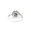 Ring Graduated .50ctw Round Diamonds .40ct Ruby 14kw sz6.5 9.5mm 124060210