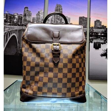 Handbag Louis Vuitton Soho Damier Backpack 124065023