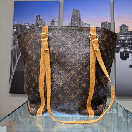 Handbag Louis Vuitton Sac Shopping Monogram 124065028