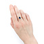 Ring .33ctw Round Diamonds 1.24ct Sapphire 14kr sz6.5 11x9mm 124060194