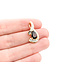 Pendant .05ctw Round Diamonds 1.03ct Garnet 23.5x12mm 14ky " 224061260