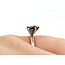 Ring Leo Solitaire 5 Prong 1.00ct Smokey Quartz 14kw sz4.75 224060199