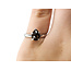 Ring Leo Solitaire 5 Prong 1.00ct Smokey Quartz 14kw sz4.75 224060199