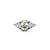 Ring Art Deco Filigree .80ct Mine Cut Diamond Platinum sz7.25 224060755