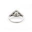 Ring Art Deco Filigree .80ct Mine Cut Diamond Platinum sz7.25 224060755