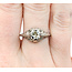 Ring Art Deco Filigree .80ct Mine Cut Diamond Platinum sz7.25 224060755