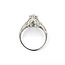 Ring Art Deco Filigree .80ct Mine Cut Diamond Platinum sz7.25 224060755