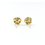 Earrings Stud .31ctw Round Diamonds .56ctw Emeralds 10mm 14ky 124064155