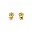 Earrings Stud .31ctw Round Diamonds .56ctw Emeralds 10mm 14ky 124064155