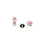 Earrings Stud .22ctw Round Diamonds .97ctw Ruby 9x7mm 14kw 124064158