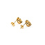 Earrings Halo .55ctw Round Diamonds Friction Back 1.00ctw Sapphires 11x9mm 14ky 224064164