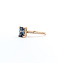 Ring .40ctw Round Diamonds 1.48ct Sapphire 18kr sz7.5 1.6mm 124060188
