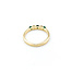 Ring Shared Prong .22ctw Round Diamonds .27ctw Emeralds 14ky sz7.5 124060241
