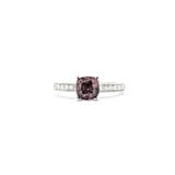  Ring .20ctw Round Diamonds 1.40ctw Color-Change Garnet 14kw sz8 124040185