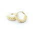 Earrings Hoops 3-3.5mm Pearl 30mm 10ky 224074153