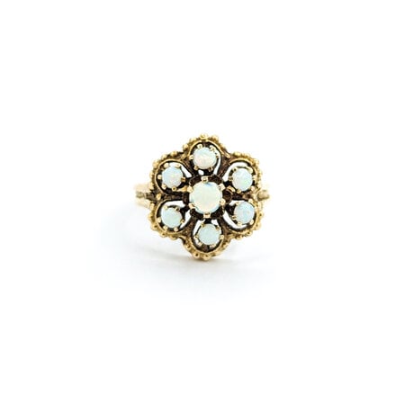 Ring Vintage Style .45ctw Opal 14ky sz6 224070152