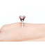 Ring .30ctw Round Diamonds 1.05ct Pink Sapphire 950PD sz5.5 2mm 124060193