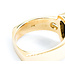 Ring .31ctw Triangle Diamonds 13.63ct Star Diopside 14ky sz10.5 224060215