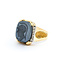 Ring Carved Hematite 10ky sz11 224060213