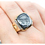Ring Carved Hematite 10ky sz11 224060213